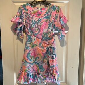 Lilly Pulitzer wrap dress